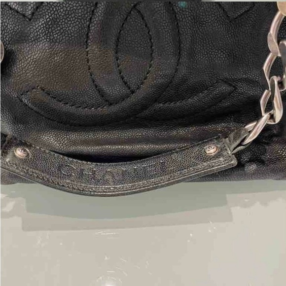 CHANEL Handbags - Authentic Chanel Caviar Leather Tote!